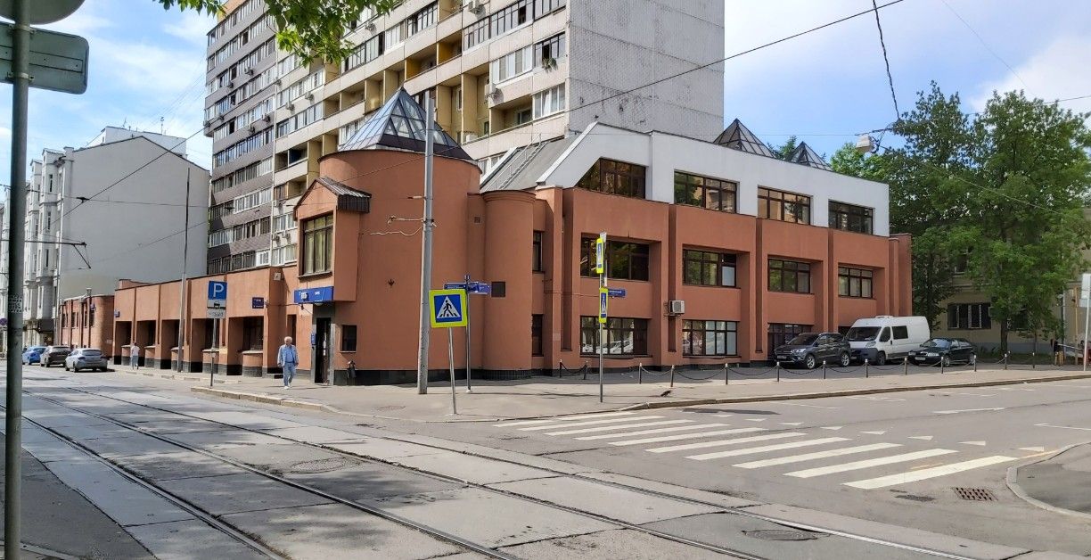 фасад дома, здание по адресу г Москва, ул Тихвинская, д 9